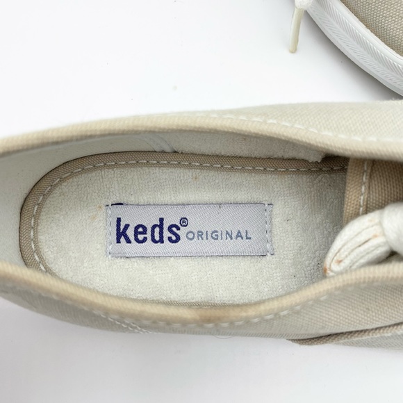 Keds Original Casual Sneakers, #34300, Taupe, Women's US Size 6 Vintage - Picture 6 of 8